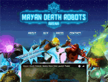 Tablet Screenshot of mayandeathrobots.com
